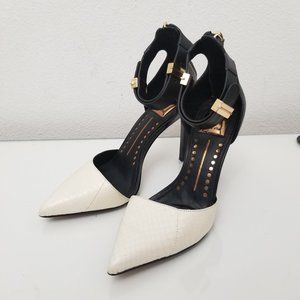 DOLCE VITA 'Kana' Pump D'orsay Colorblock Heels 7
